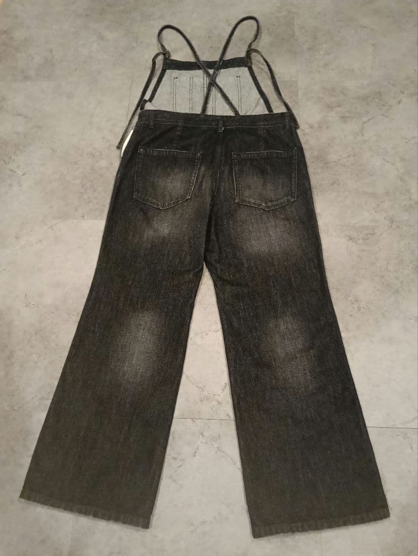 バンヤードストーム　デニムキャミサロペット　オーバーオール