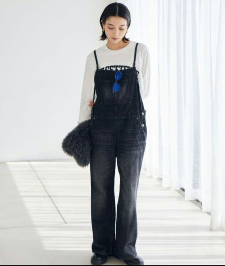 バンヤードストーム　デニムキャミサロペット　オーバーオール