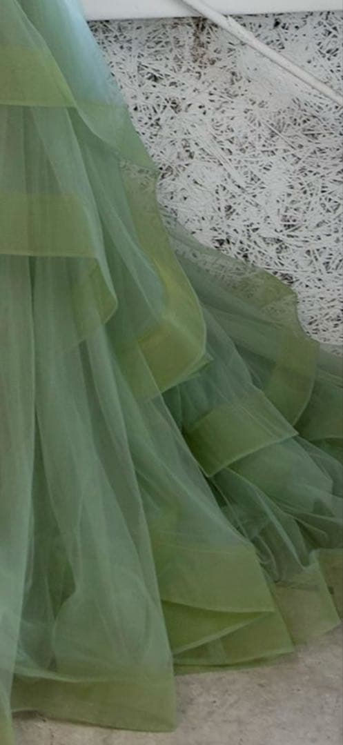 ⭐︎年末までの限定価格⭐︎THE URBAN BLANCHE カラードレスグリーン