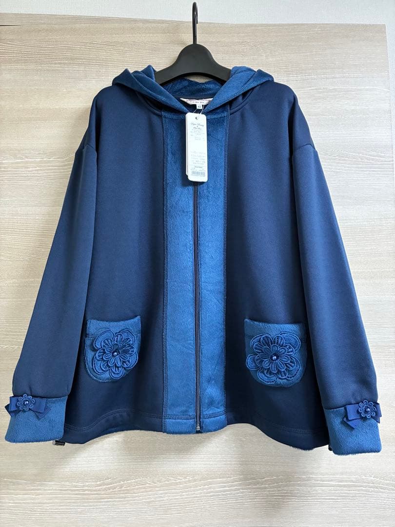 新品タグ付き♡スーパービューティー裏起毛パーカー スーパービューティーコート