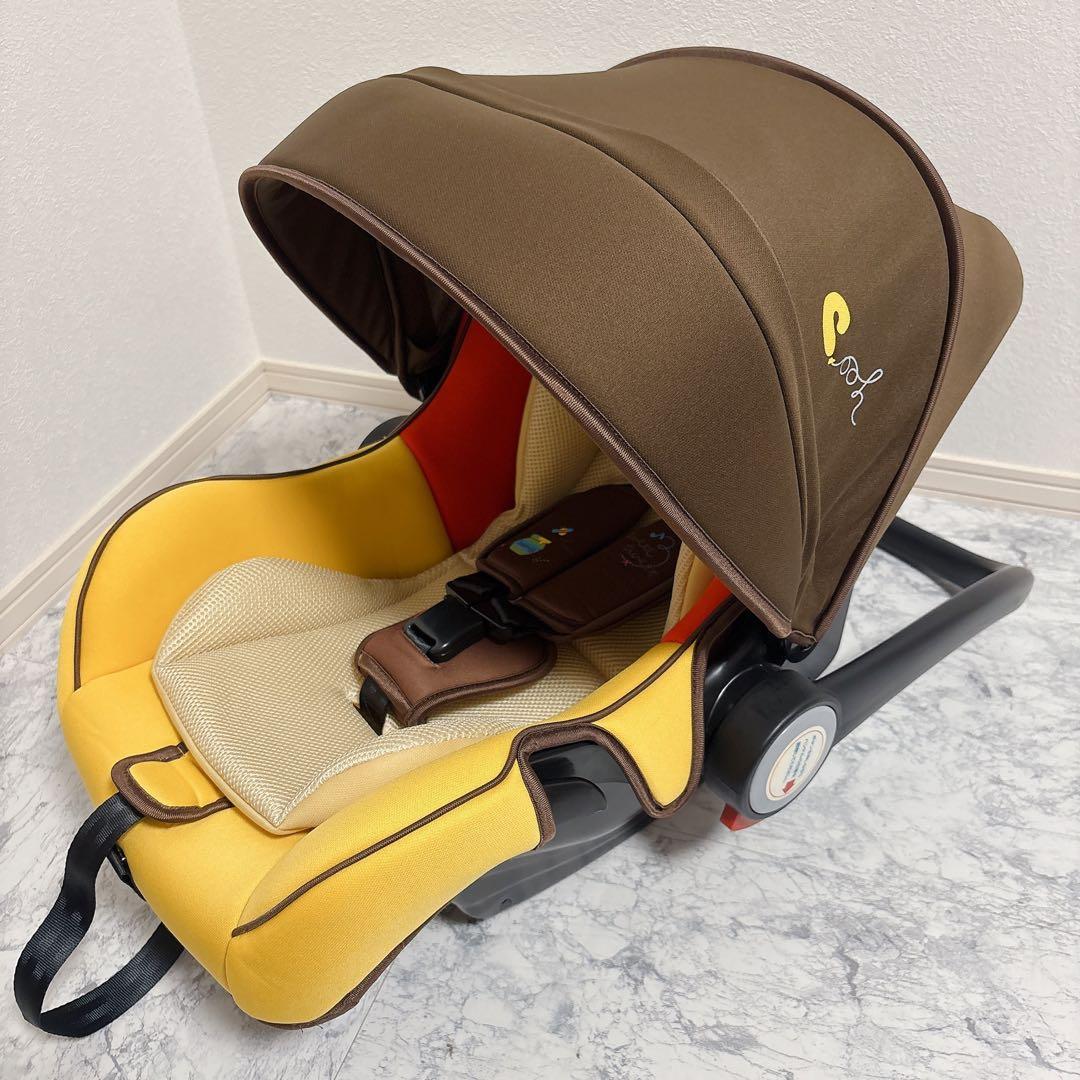 超美品✨清潔✨ 廃盤品✨限定✨ディズニー プーさん チャイルドシート兼バウンサー