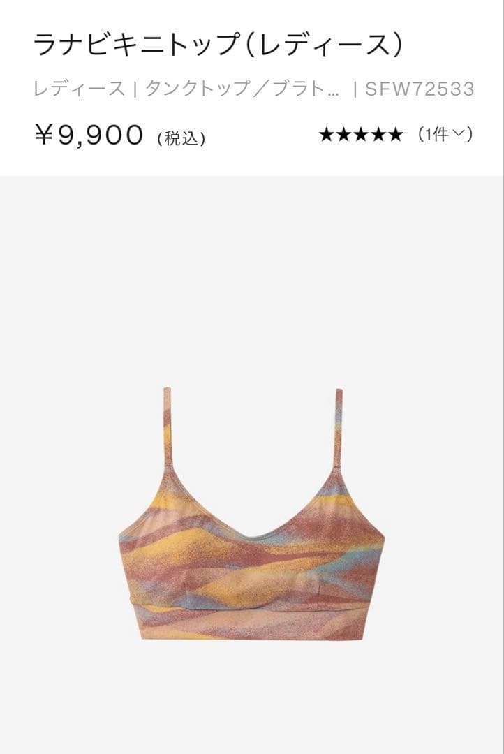 (新品未使用タグ付き)Speedo 今季水着　セパレート　レディース　Mサイズ