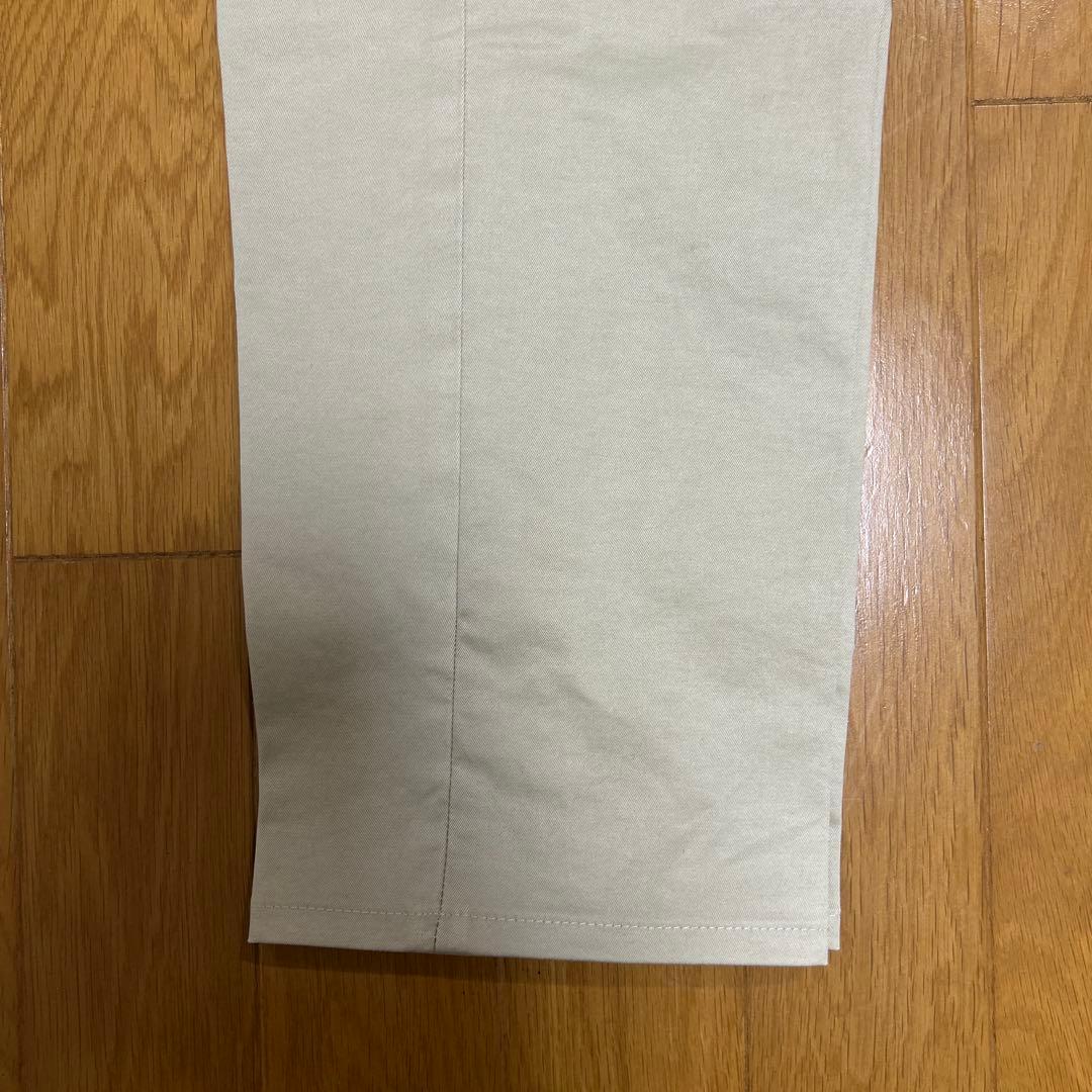 最終値下げ【新品未使用】INCOTEXギャバコットン 2プリーツテーパード チノ