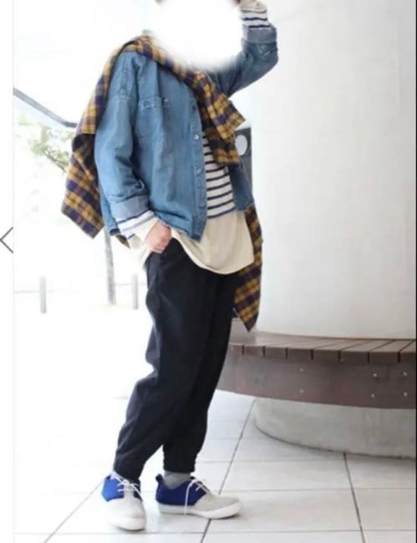 VeritecoeurVC-790 サルエルシャーリングパンツ ウールコットン