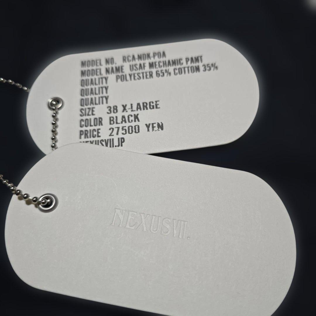 NEXUSVII × Dickies ブラック カーゴパンツ W38