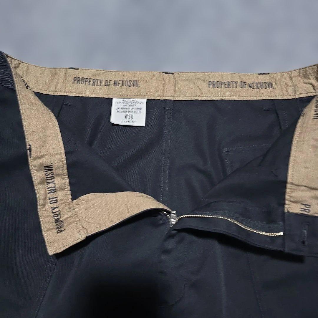 NEXUSVII × Dickies ブラック カーゴパンツ W38