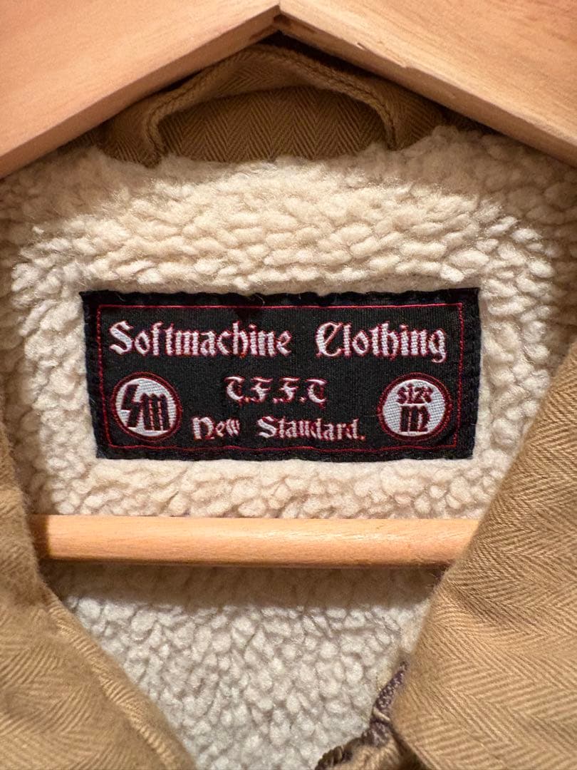 SOFTMACHINE ミリタリージャケット ベージュ