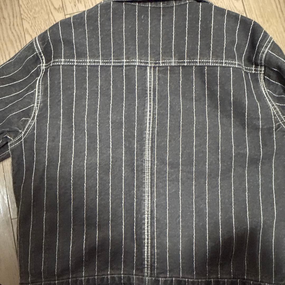 BlessU ストライプデニムジャケット Sサイズ
