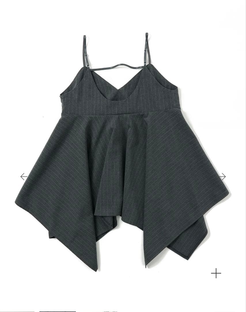 最終値下げ！【新品】POPPY レースキャミチュニック　あさぎーにょ