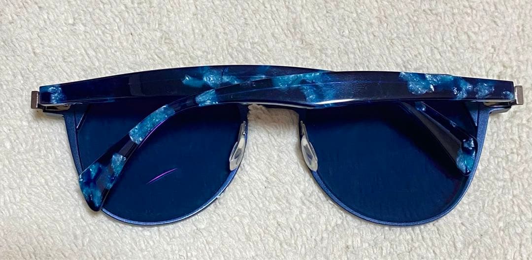 新品　Yohji Yamamoto ヨウジヤマモト　メガネ　サングラス　マーブル