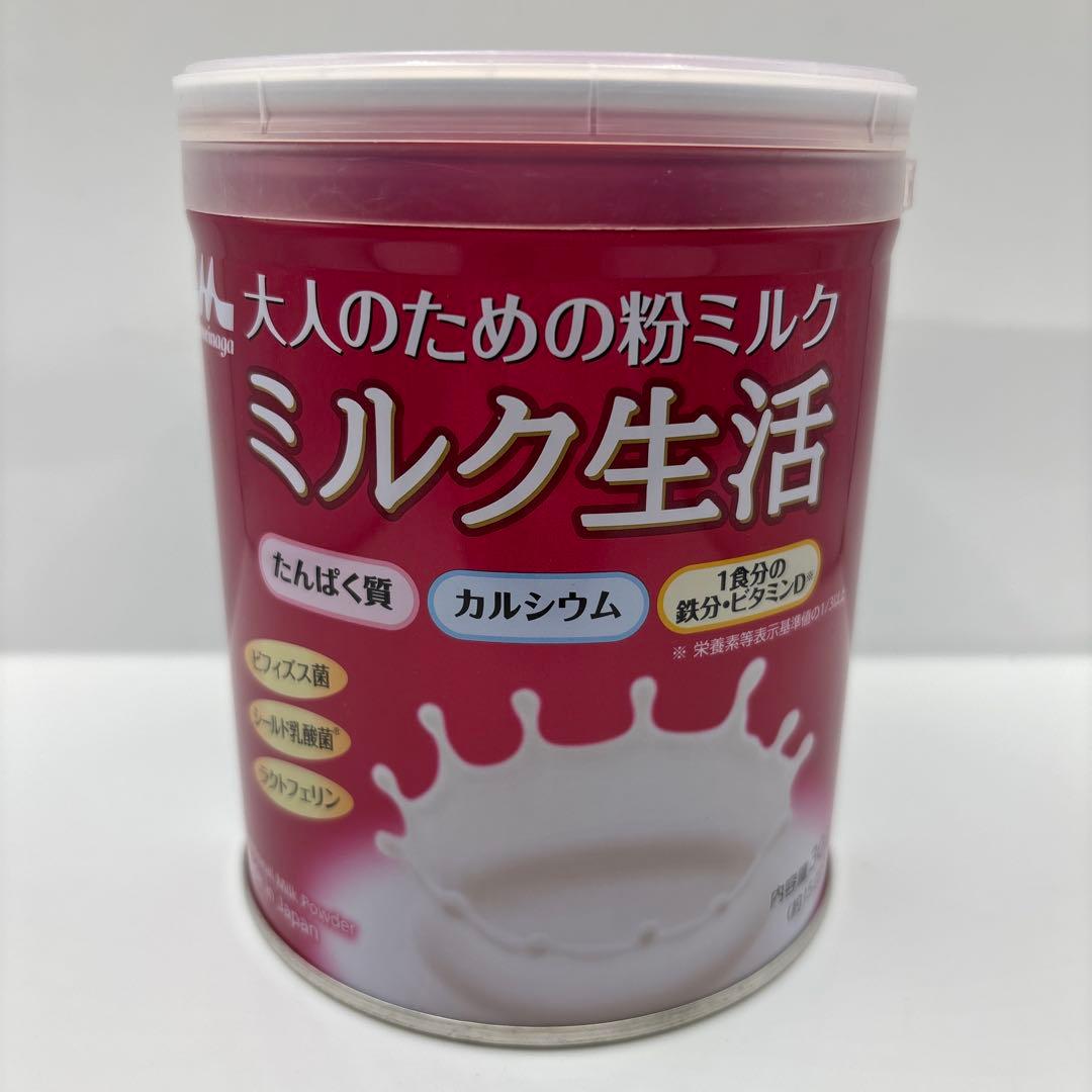 森永乳業 大人のための粉ミルク ミルク生活 300g x 24缶