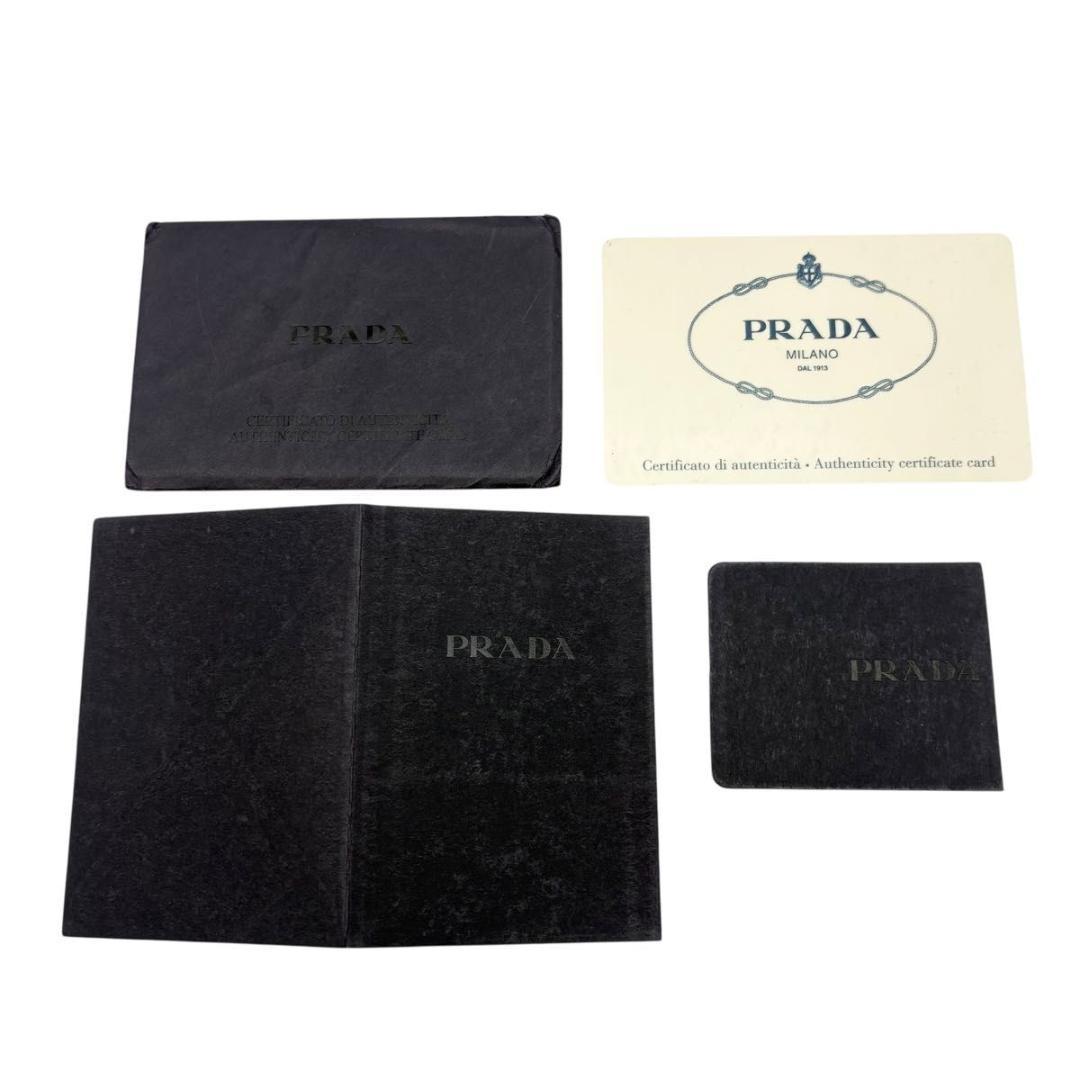 お買い得 プラダ トートバッグ テスートナイロン 三角ロゴ ブラック　編み込み