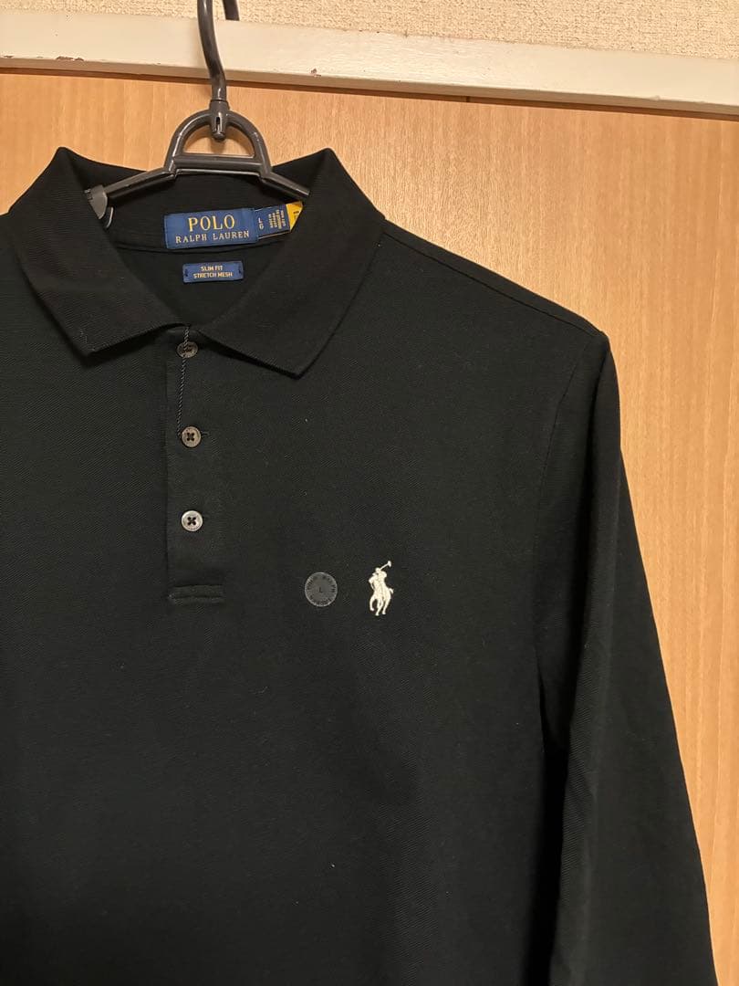 新品　Polo Ralph Lauren ブラック ポロシャツ 長袖