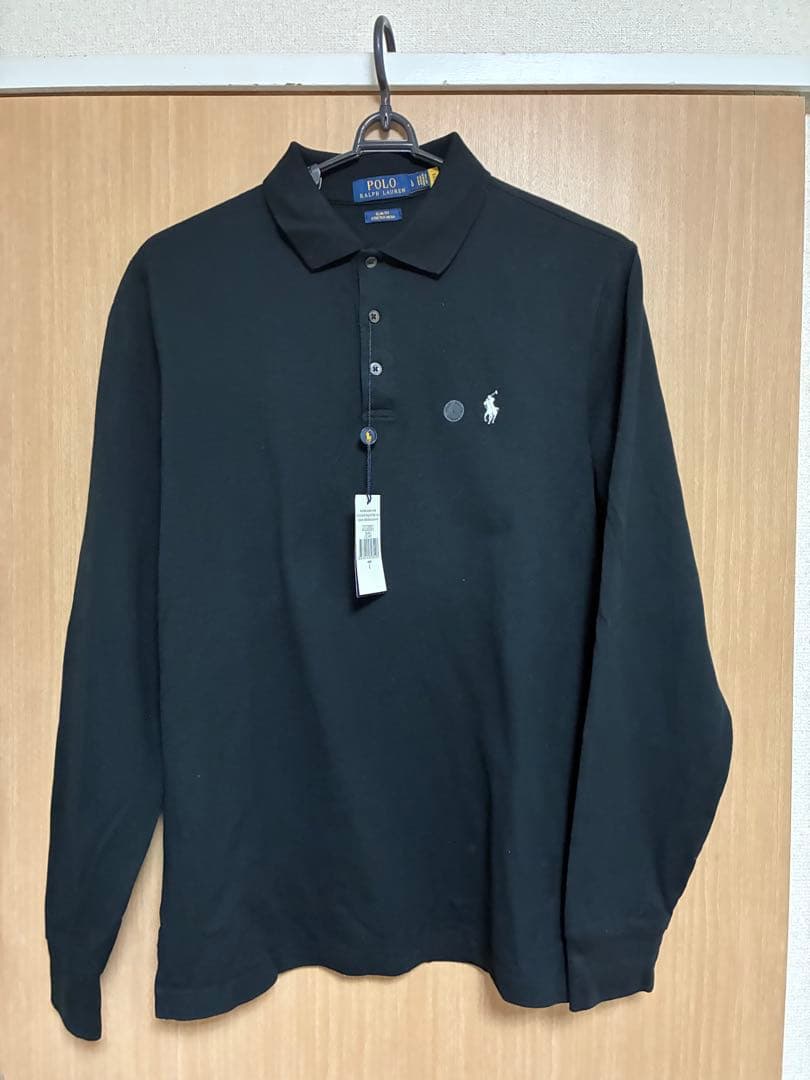 新品　Polo Ralph Lauren ブラック ポロシャツ 長袖