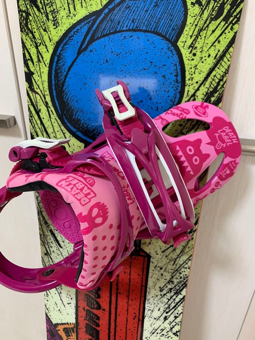 ✨送料無料【板:ステップチャイルド×バイン:デスレーベル】スノーボード3点SET
