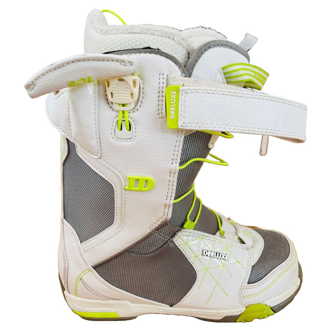 DEELUXE スノーボード　ブーツ　26.5 ホワイト　グレー　グリーン