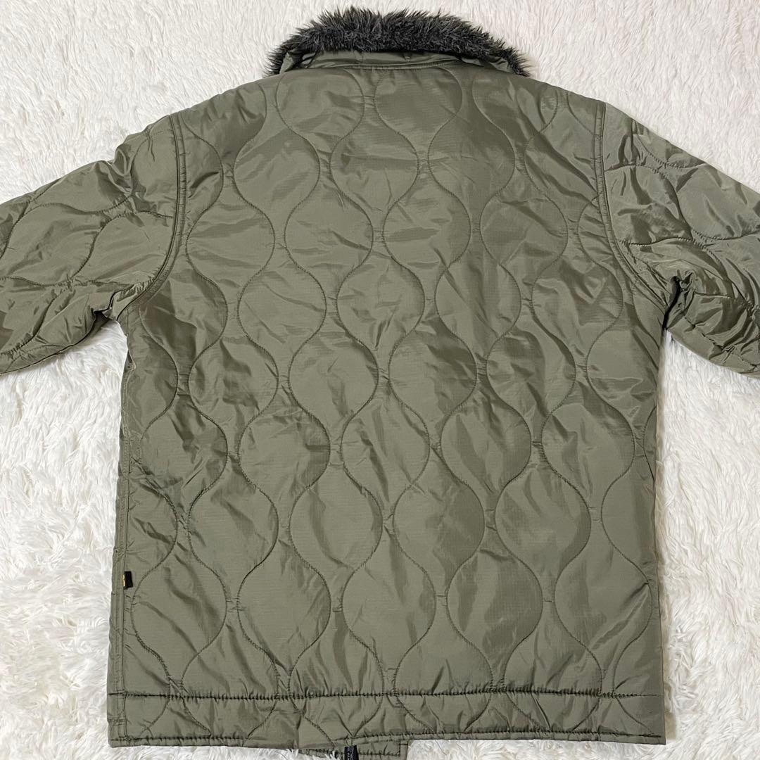 美品✨アルファインダストリーズ ミリタリージャケット キルティングジャケット