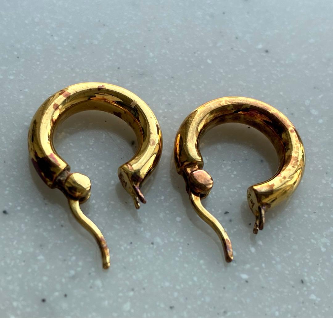 トムウッド　フープ　ピアス　ゴールド