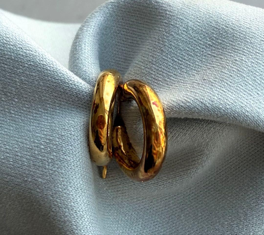 トムウッド　フープ　ピアス　ゴールド