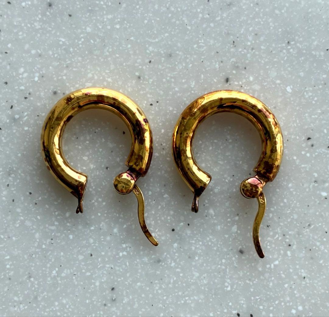 トムウッド　フープ　ピアス　ゴールド