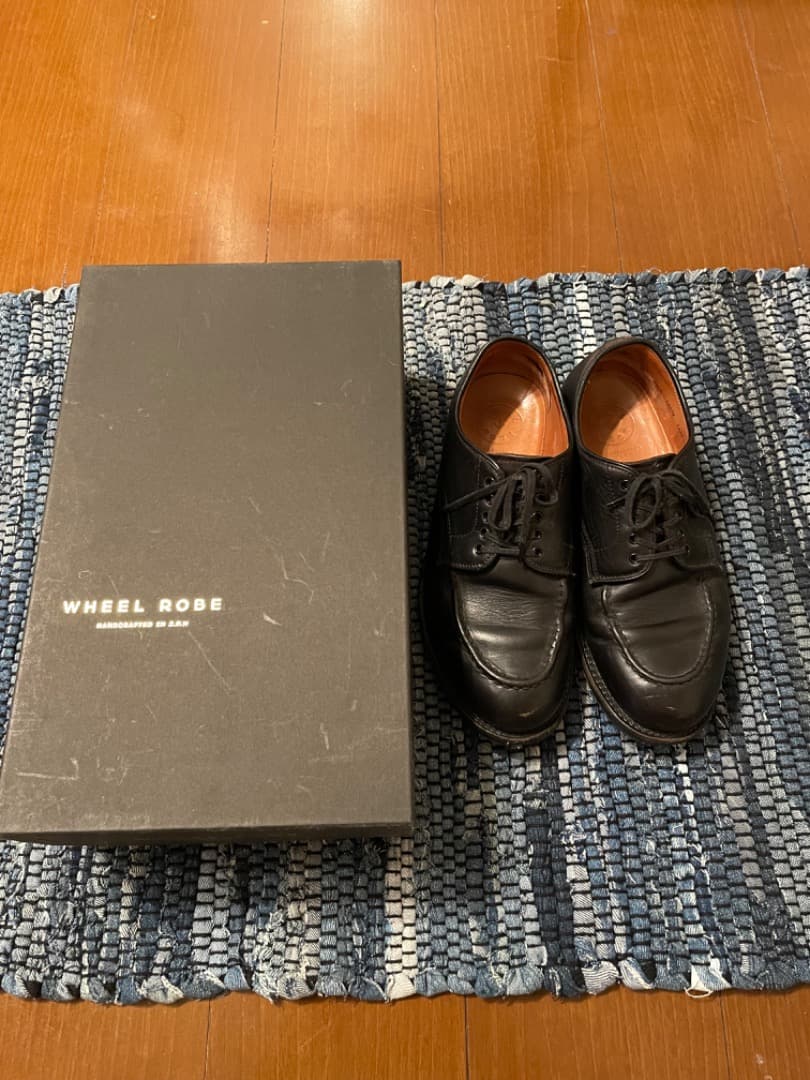 靴 WHEEL ROBE15078 HEAVY STITCHING MOC TOE