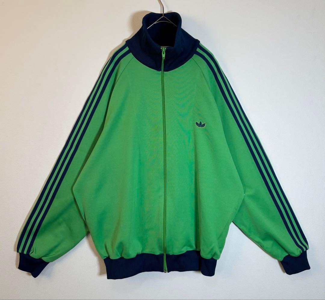 adidas セットアップ　7号　80s トラックジャケット　トラックパンツ
