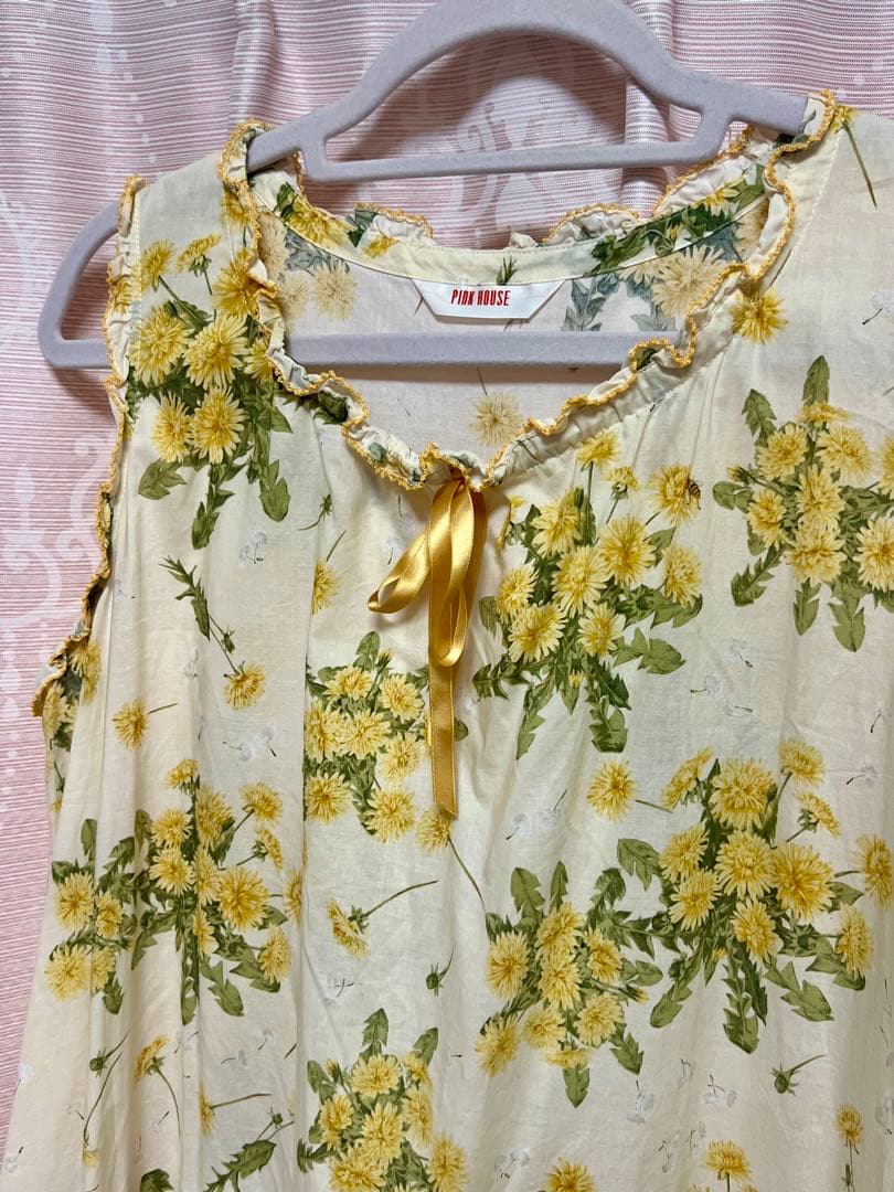 ピンクハウス　たんぽぽワンピース