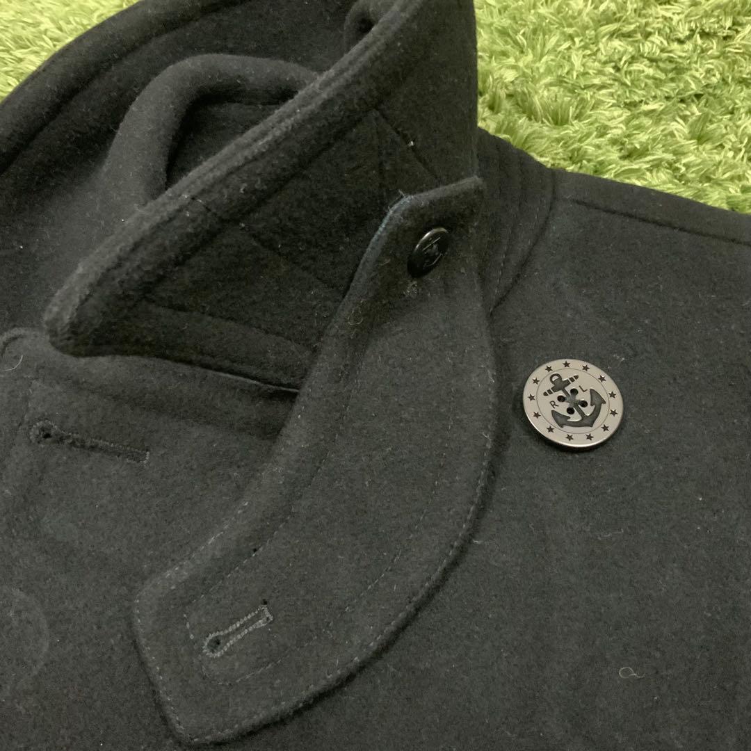 名作 10ボタン 13スター ピーコート ポロ ラルフローレン メンズM