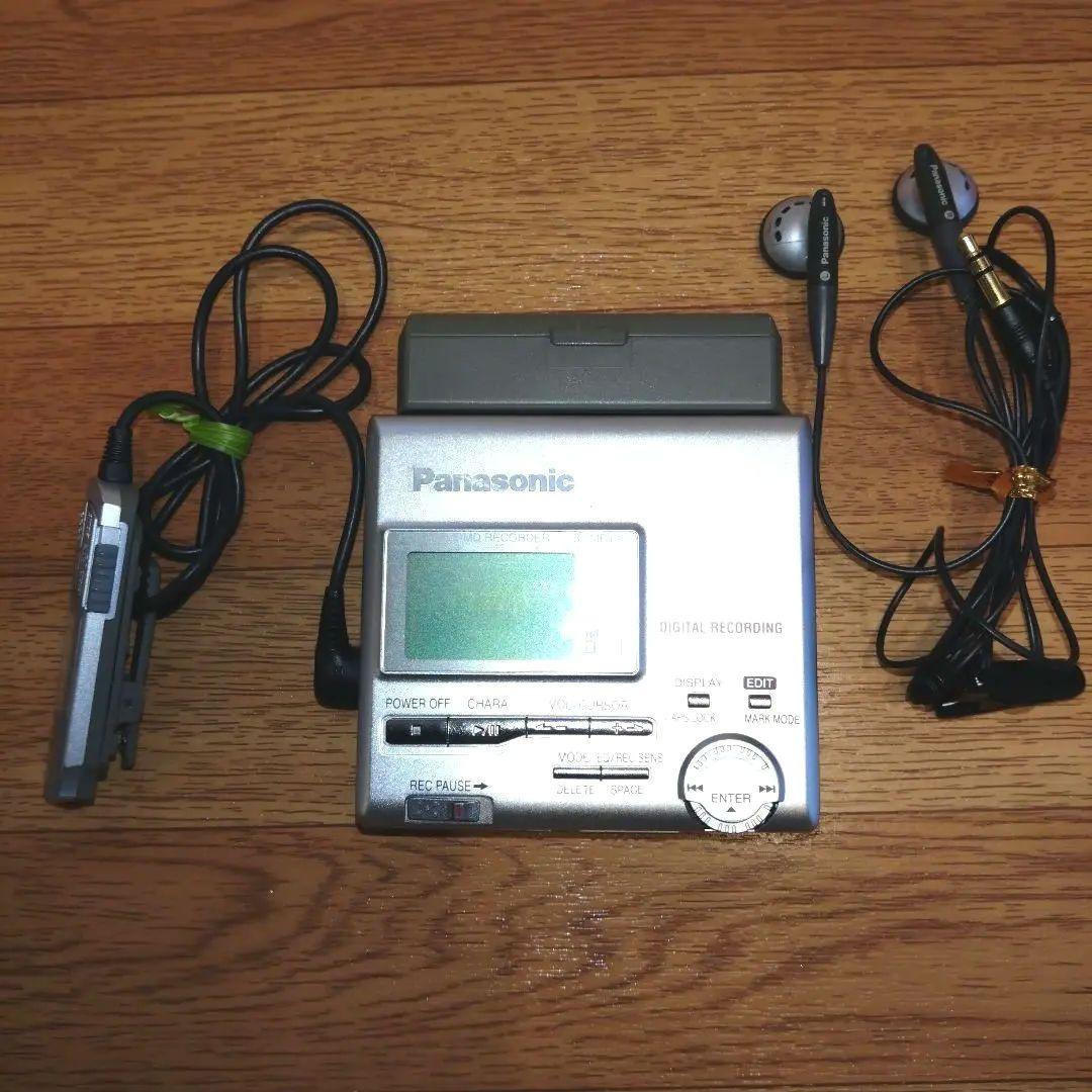 Panasonic ポータブルMDレコーダー[ SJ-MR100]