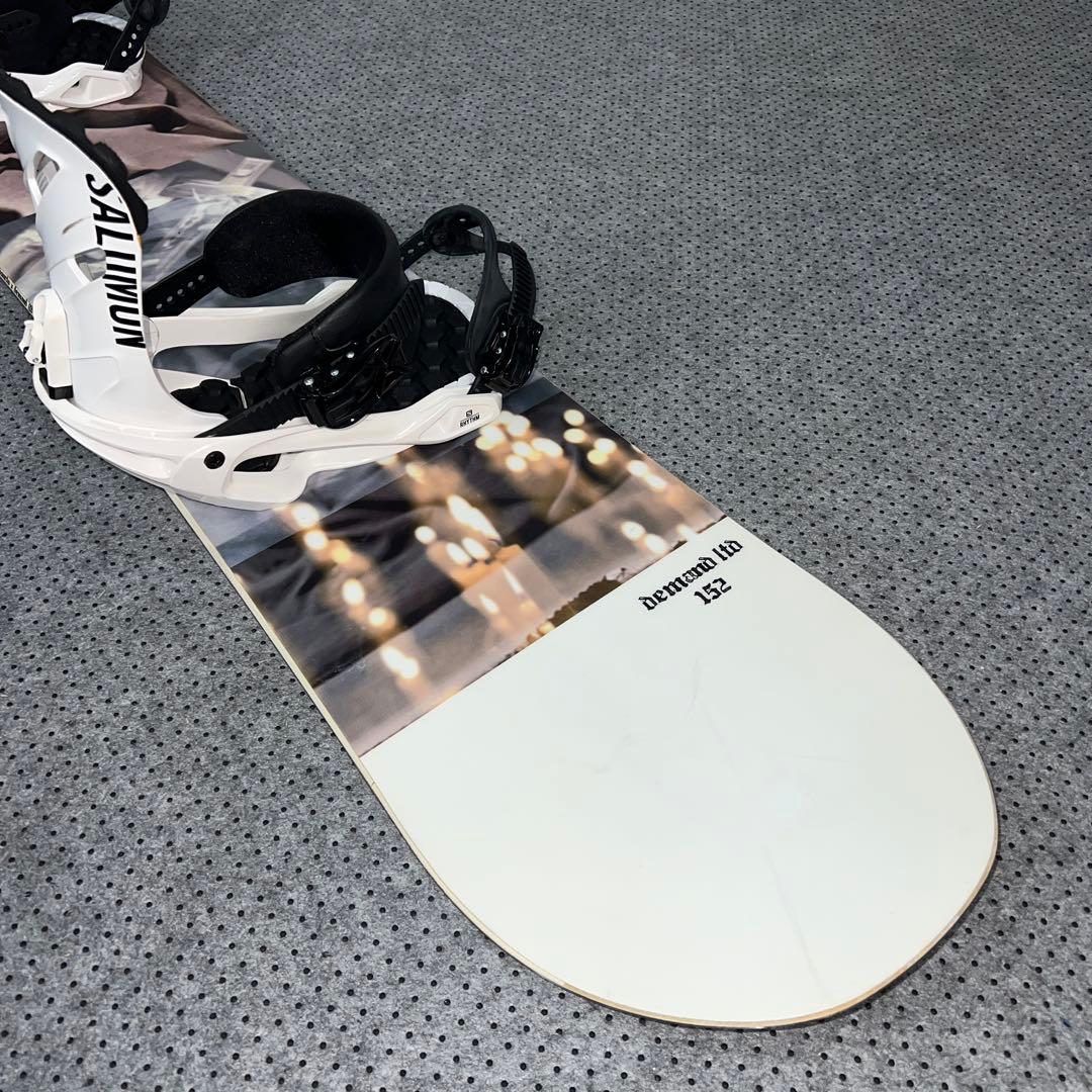 2回使用 NITRO DEMAND LTD 152＋SALOMON RHYTHM