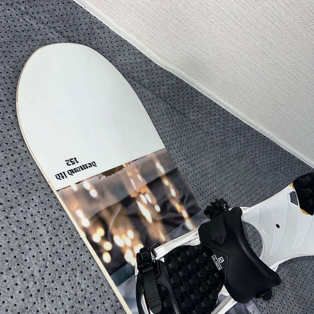 2回使用 NITRO DEMAND LTD 152＋SALOMON RHYTHM