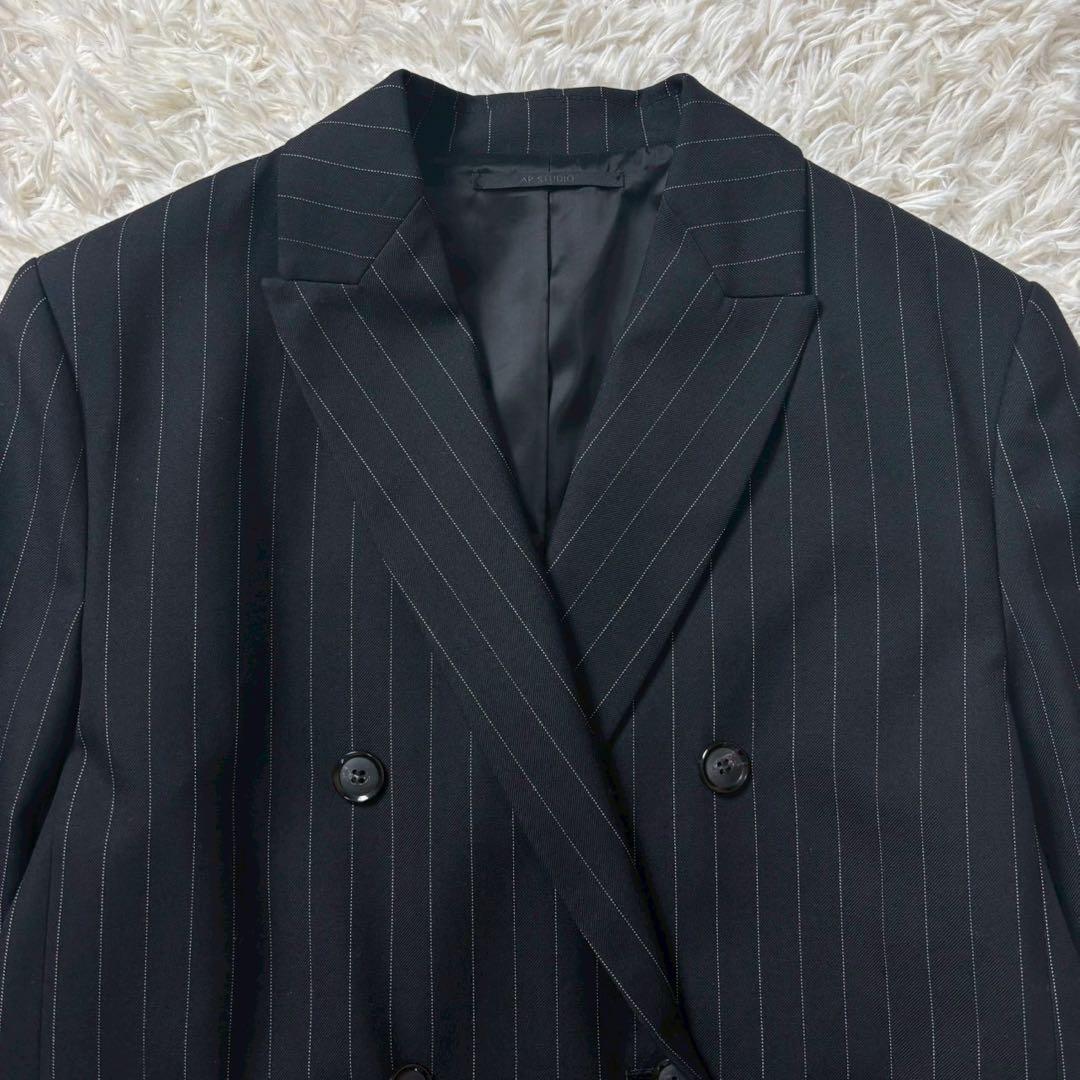 ジャケット・アウター AP STUDIO Striped Shoulder Jacket 38