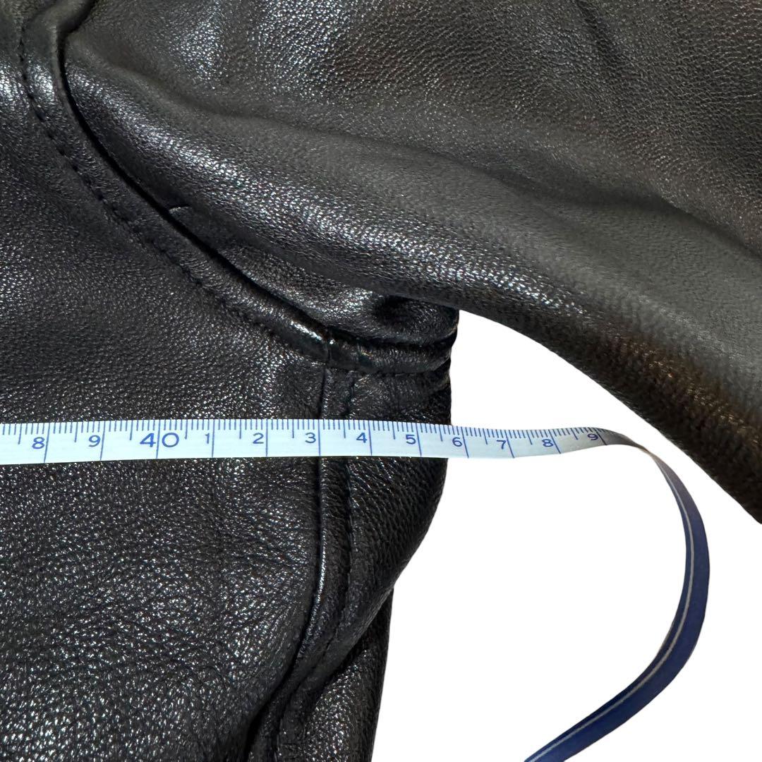 【美品】ジャーナルスタンダード MA-1 レザー ジャケット 本革 ブルゾン M