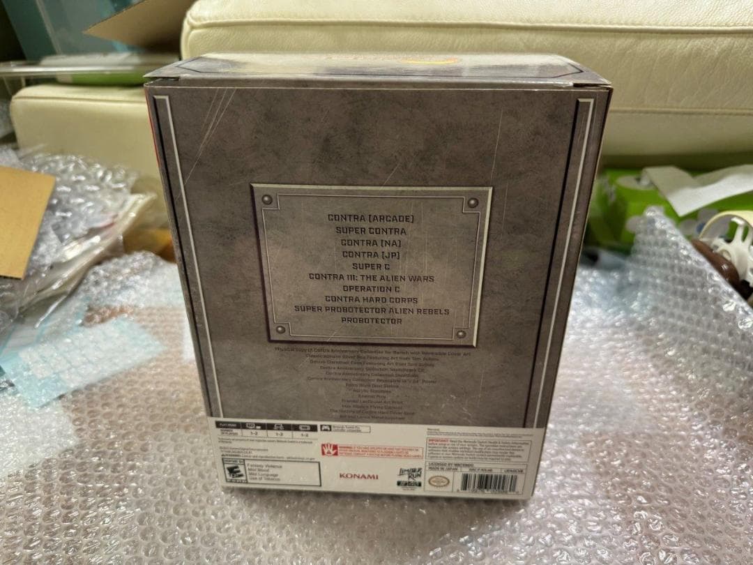 SW 魂斗羅アニバーサリーコレクション コレクターズ北米版 新品未開封