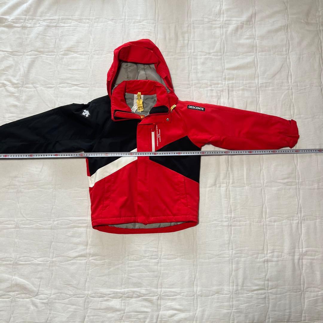 DESCENTE デサント140cm子ども用スキーウェア セット