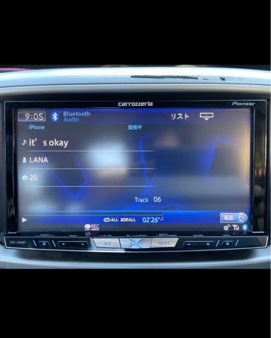 carrozzeria AVIC-ZH0007 ナビ
