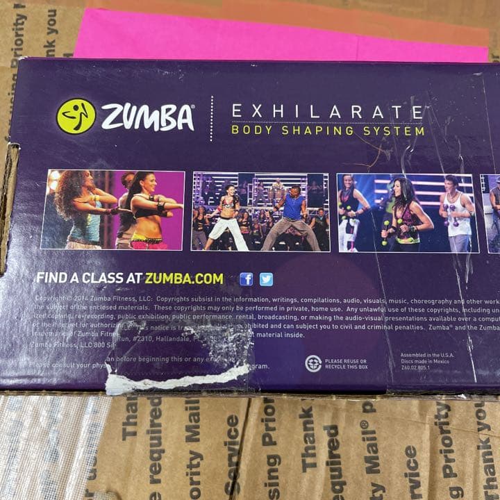 Zumba Fitness  DVD 3本とスティック2本セット　新品