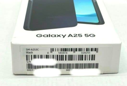 【新品未開封品】Samsung Galaxy A25 5G　本体 ブラック