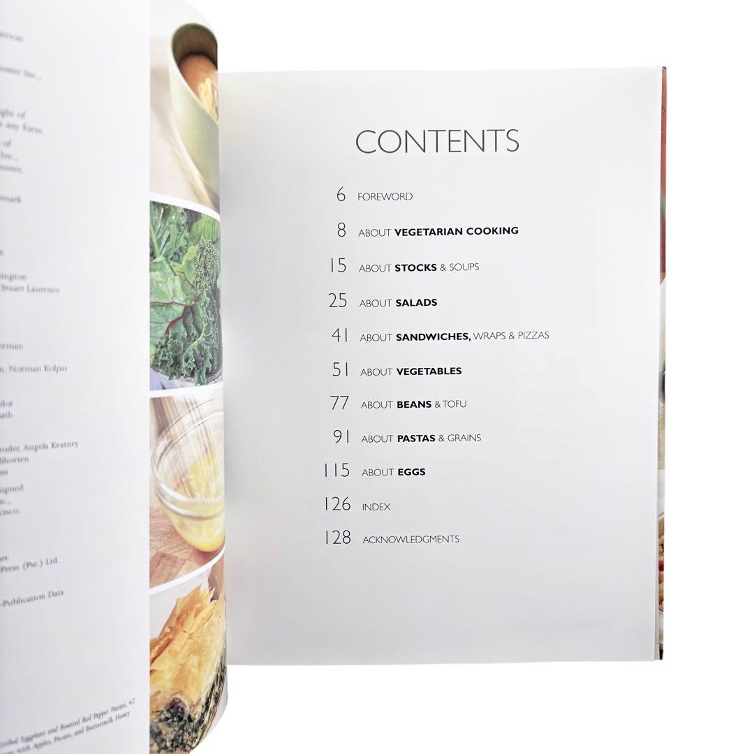 洋書 ALL ABOUT VEGETARIAN COOKING / 英語版