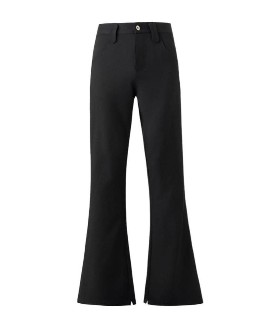 翌日配送 SCD CROWD フレアパンツ スラックス