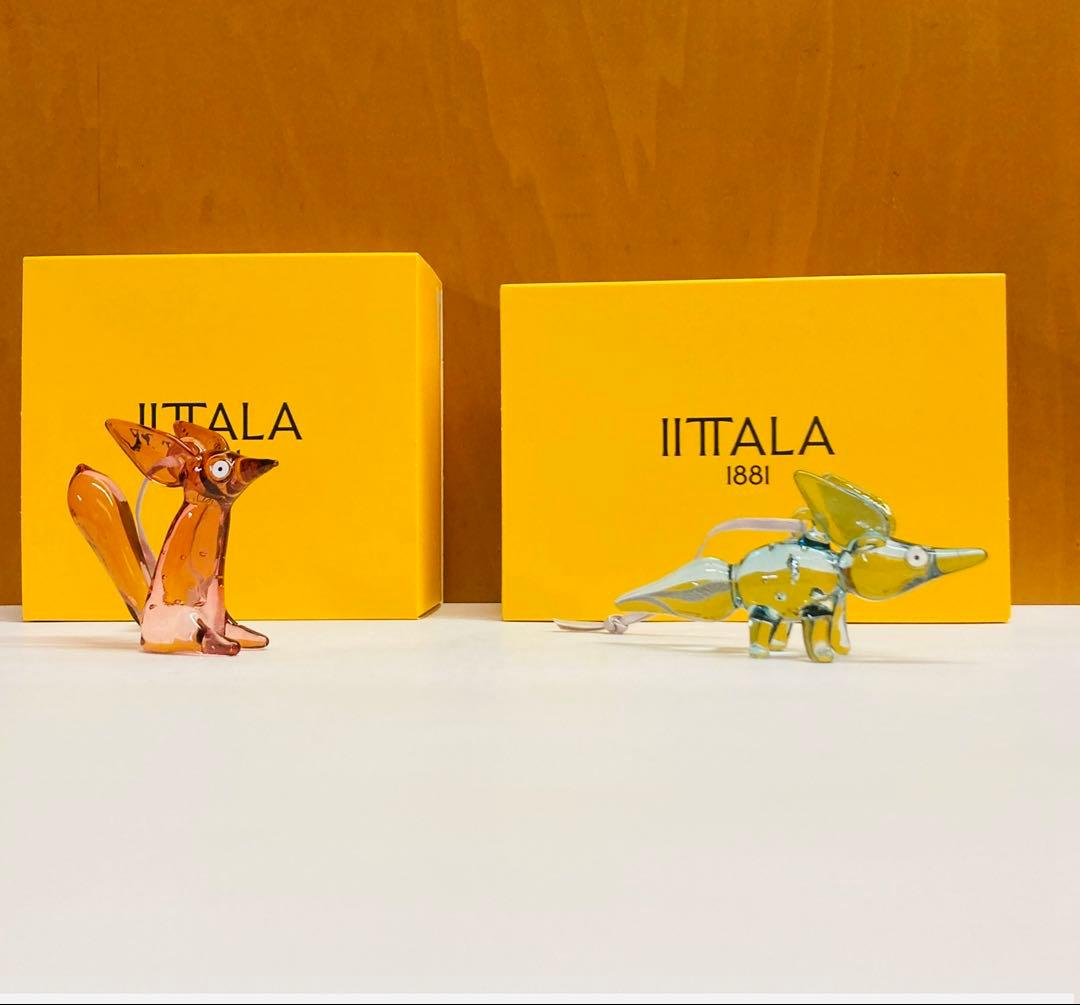 イッタラ ヴルペス オーナメント フォックス チェリー & ブルー 新発売