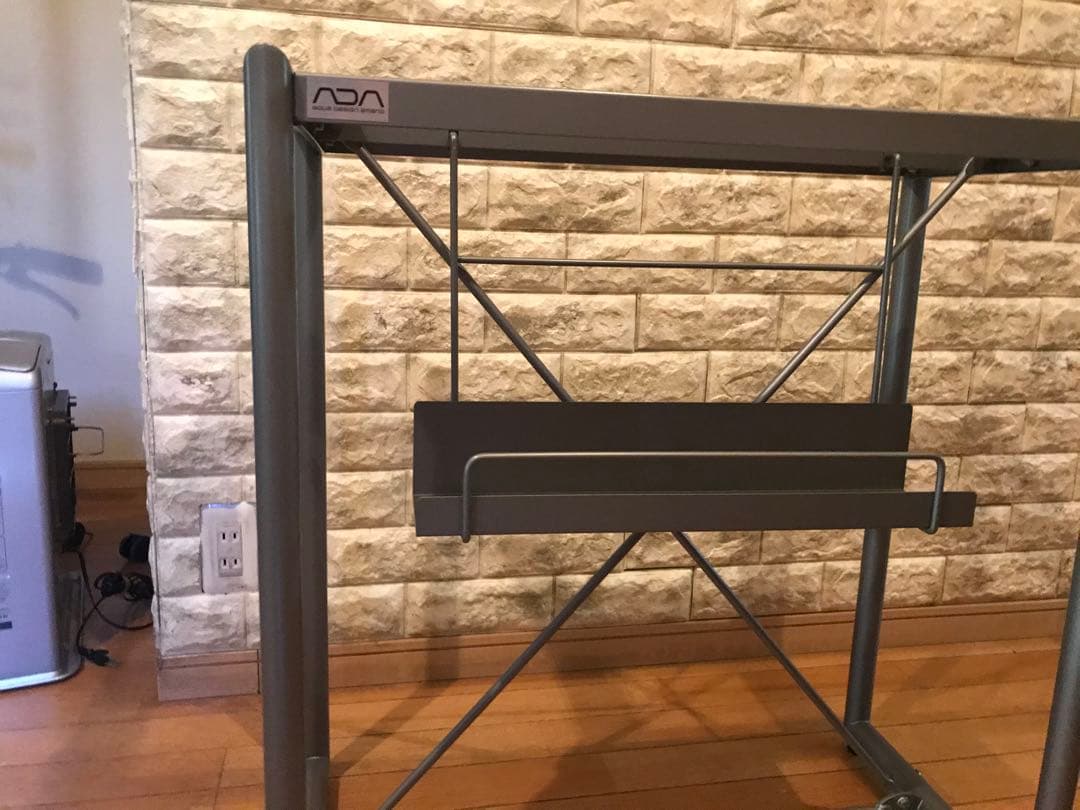 ADAガーデンスタンド60 ガンメタ　専用ラックセット