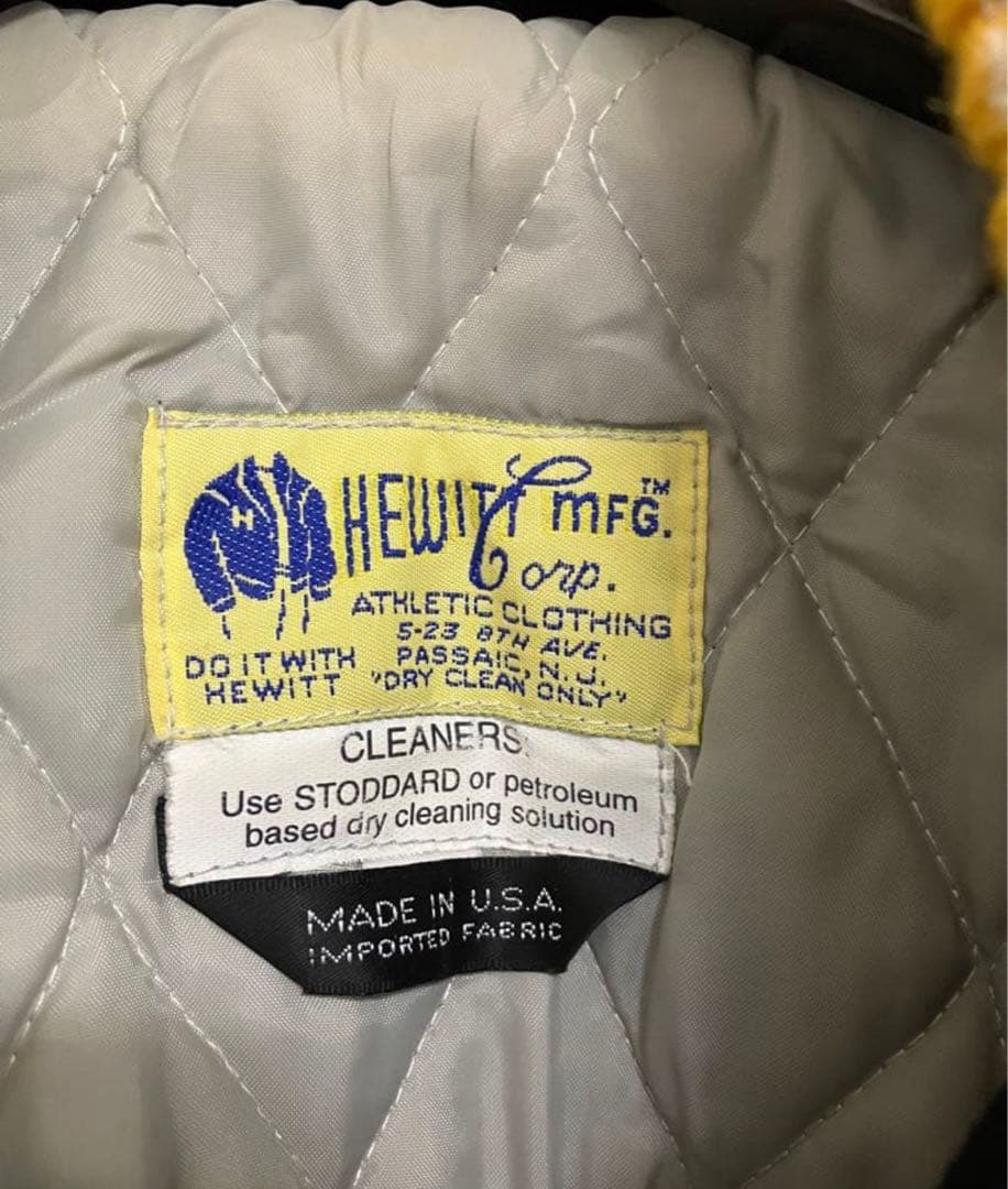 【希少品】スタジャン　キャッツアイ バックドロップ HEWITT アウター