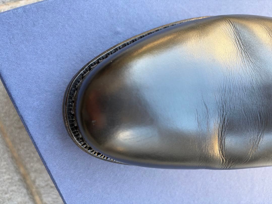 ジャランスリワヤ　ブラック サイドゴアブーツ レザー