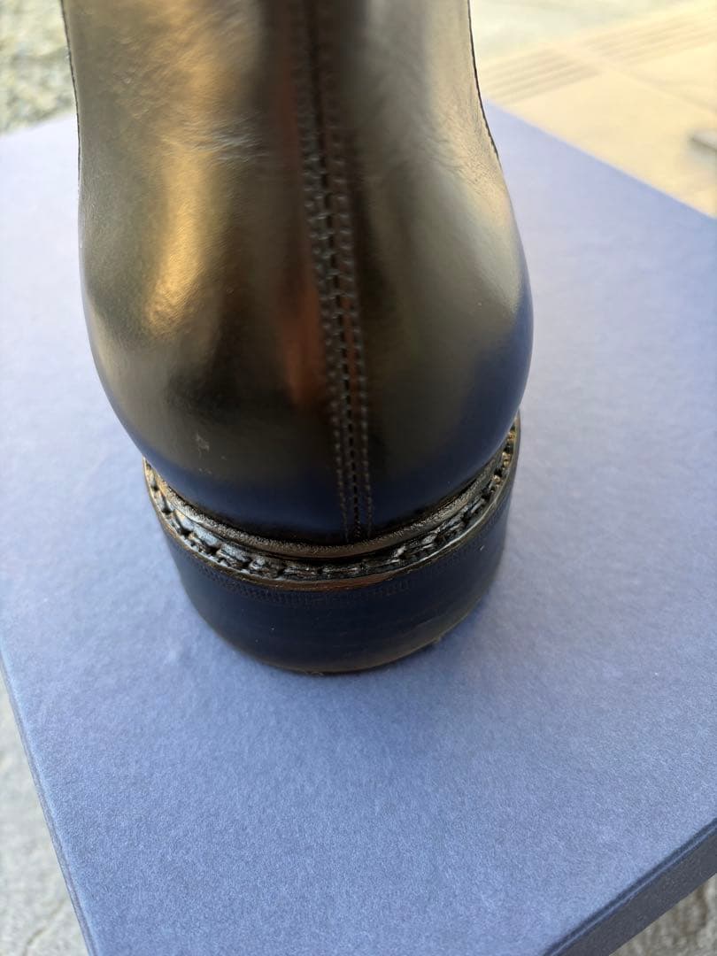 ジャランスリワヤ　ブラック サイドゴアブーツ レザー