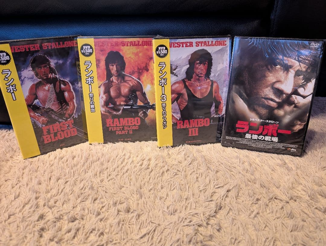 ロッキーDTS初回版・クリード・ランボー DVDセット★値下げ出品中!!