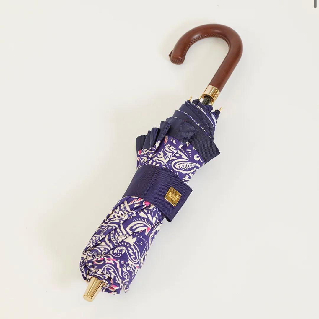 ☆まる☆アシーナニューヨークペイズリー柄折り畳み傘