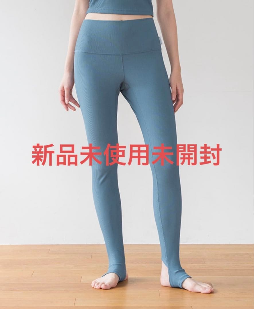 新品【SUKALA】リブソリッドトレンカ　M