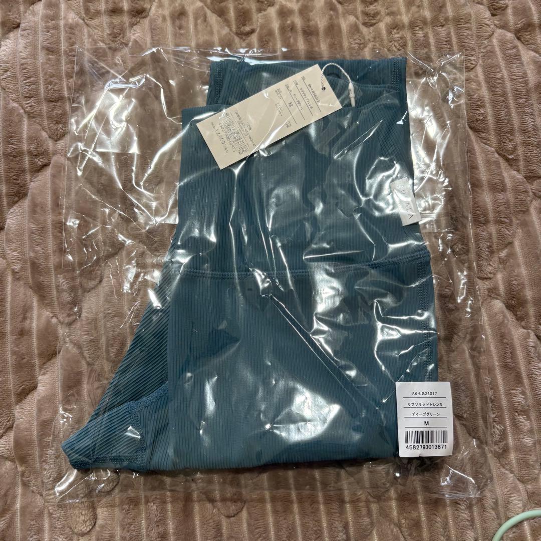 新品【SUKALA】リブソリッドトレンカ　M