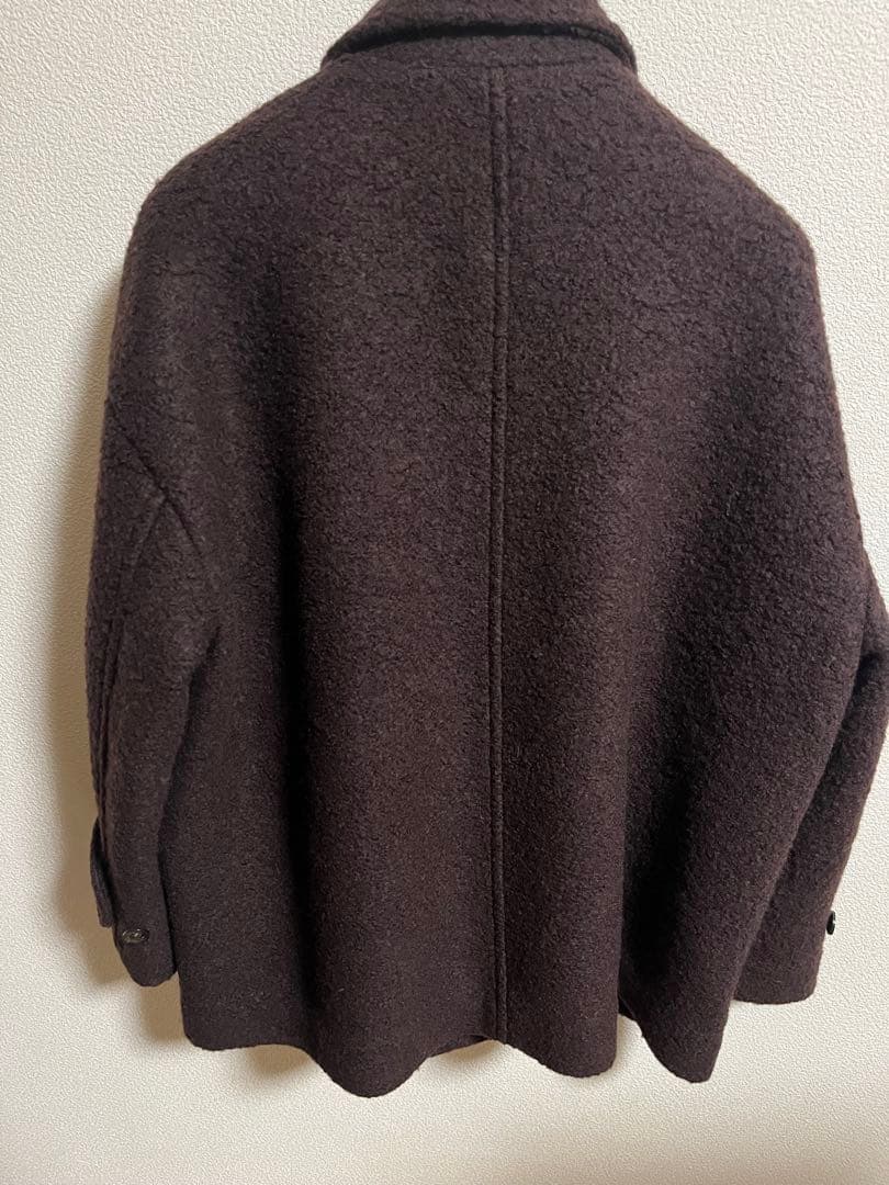 【eL】Boucle Zip Coat